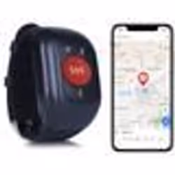 Montres GPS 4G SOS Traceur pour Sénior Suivi Santé Et Sécurité Rouge YONIS
