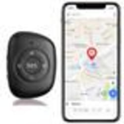 Traceur GPS 4G Pendentif Porte Clé Connecté Android iOs IP67 SOS Noir YONIS
