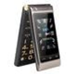 Téléphone Portable Double Écran Batterie 5900mAh Clavier Large Double SIM FM SOS Gris YONIS