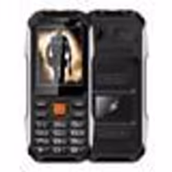 Téléphone Incassable 4G Étanche Antichoc Batterie 6800mAh Dual SIM 2.4 Pouces LED FM SOS Noir YONIS