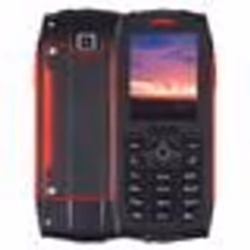 Téléphone Incassable Étanche Antichoc Écran 2.4 Pouces Batterie 2000mAh Dual SIM Rouge YONIS
