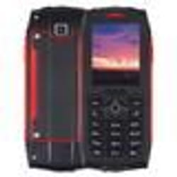 Téléphone Incassable Étanche Antichoc Écran 2.4 Pouces Batterie 2000mAh Dual SIM Rouge YONIS