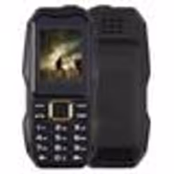 Téléphone Incassable Étanche Antichoc Antipoussière Batterie 5800mAh Écran 1.8 Pouces Noir YONIS