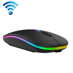 Souris sans fil lumineuse 2400DPI
