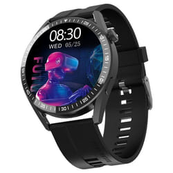 Montre Connectée Écran Couleur 1.32 Pouces Appels Bluetooth Santé IP67 28 Modes Noir YONIS