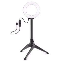 Yonis Ring Light LED USB 12cm Avec Trépied