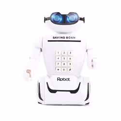 Tirelire Robot Multifonction Lampe Bureau Musicale Pour Enfants Dès 3 Ans YONIS