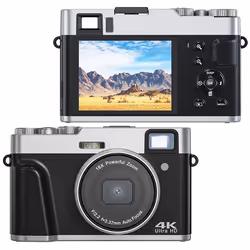 Appareil Photo Numérique 4K HD Zoom 16X Pour Des Photos Époustouflantes YONIS