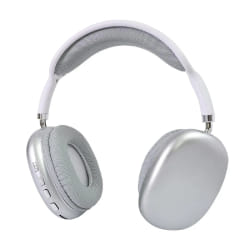 Yonis Casque Audio Gaming Bluetooth - Bleu Argent