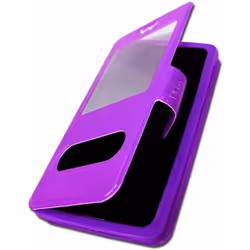 Etui Housse Folio - Xiaomi - Redmi Note 7 - Violet - Éco cuir - Extra Slim