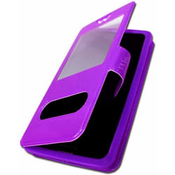 Etui Housse Folio - Xiaomi - Redmi Note 7 - Violet - Éco cuir - Extra Slim