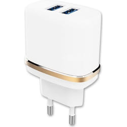 Chargeur Secteur - Honor - Magic5 Lite 5G - Ultra Rapide - 2 Ports USB - 3.1A