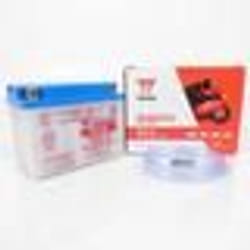 Batterie Yuasa pour Moto Derbi 50 Senda L Sm 1996 à  2020 YB4L-B / 12V 4Ah