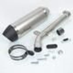 Silencieux d échappement Leovince pour moto Honda 125 Xl V Varadero 2001-2013 8722 / LV ONE EVOII Inox