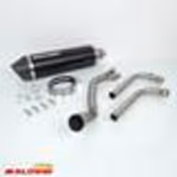 Pot d échappement Malossi pour scooter Yamaha 530 Tmax 2012-2016 3216407 Maxi Wild Lion / J409E