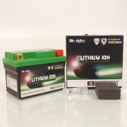 Batterie Lithium Skyrich pour Moto Suzuki 125 DR S 1986 à 1993 YTZ5S-BS / 128V 16Ah Neuf