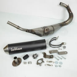 Pot d échappement Leovince pour Moto Derbi 50 Senda R X-Trem Eu2 3408BN /HM V6 noir passage bas Neuf