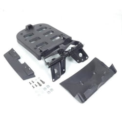 Support de top case pour scooter Piaggio 500 MP3 653640 - Piaggio - Noir - Porte bagage arrière repliable