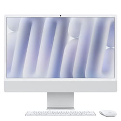 iMac Apple 24 512 Go SSD 16 Go RAM Puce M4 CPU 8 cœurs GPU 8 cœurs Argent