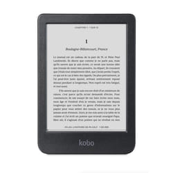 Liseuse eBook Kobo Liseuse numerique Kobo by Fnac Clara BW 6 16 Go Noir