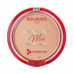 Bourjois Poudre Compacte Healthy Mix 04 Beige Doré 11g, Peau normale, Beige Doré, Palette, Poudre compacte, Mat, 10 ml