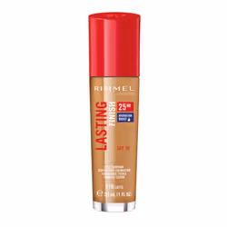 Rimmel Fond de Teint Avec Sérum Confort Lasting Finish 25hr, 410 Latte, 30ml, Flacon pompe, Liquide, Tous types de peau, Corr ...