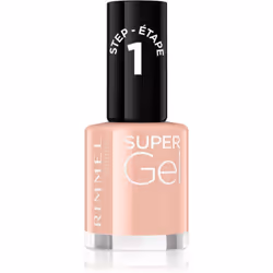 Le vernis à ongles gel Rimmel Super Gel Step 1 vous garantit des ongles d’apparence professionnelle sans utiliser de lampe UV ...