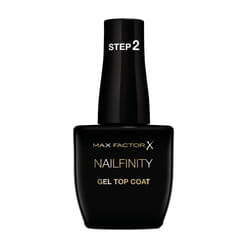 Max Factor Nailfinity vernis à ongles top coat 12 ml Transparent