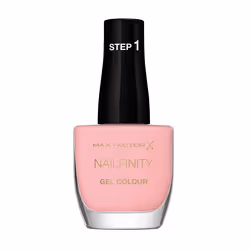 Max Factor Nailfinity Gel Colour, 12 ml, Rose, Leading Lady, Coloration, Gloss, Bouteille