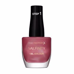 Max Factor Nailfinity Gel Colour, 12 ml, Bourgogne, Starlet, Coloration, Métallique, Bouteille