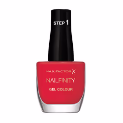 Max Factor Nailfinity Gel Colour, 12 ml, Rouge, Ruby Tues, Coloration, Gloss, Bouteille