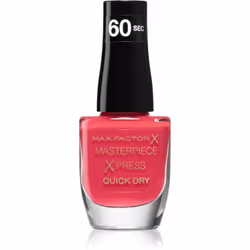 Le vernis à ongles Max Factor Masterpiece Xpress vous garantit des ongles beaux et parfaitement entretenus en quelques instan ...