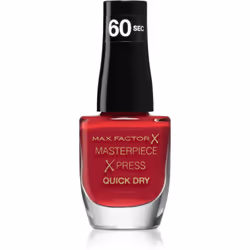 Le vernis à ongles Max Factor Masterpiece Xpress vous garantit des ongles beaux et parfaitement entretenus en quelques instan ...
