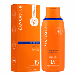 Lancaster Sun Beauty Lait de protection solaire Corps 15 Adultes