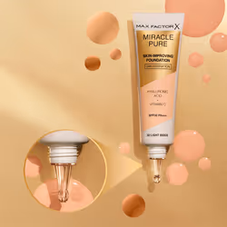 Fond de teint améliorant la peau Miracle Pure hydratation 24h SPF30 #89-praline chaude