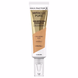 Max Factor Miracle Pure, Tube, Tous types de peau, Élasticité, Raffermissant, Hydratant, Beige, Golden, Radiant