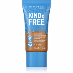 Pour un effet bonne mine immédiat. Le fond de teint hydratant Rimmel Kind &amp; FreeTM Moisturising Skin Tint Foundation perm ...