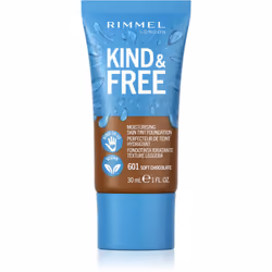 Pour un effet bonne mine immédiat. Le fond de teint hydratant Rimmel Kind &amp; FreeTM Moisturising Skin Tint Foundation perm ...
