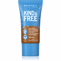 Pour un effet bonne mine immédiat. Le fond de teint hydratant Rimmel Kind &amp; FreeTM Moisturising Skin Tint Foundation perm ...
