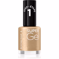 Le vernis à ongles gel Rimmel Super Gel Step 1 vous garantit des ongles d’apparence professionnelle sans utiliser de lampe UV ...