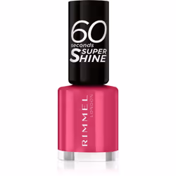 Avec ses teintes très tendance, le vernis à ongles Rimmel 60 Seconds Super Shine complète parfaitement votre look, quel qu’il ...