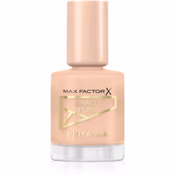 Le vernis à ongles Max Factor x Priyanka Miracle Pure vous garantit des ongles beaux et parfaitement entretenus en quelques i ...