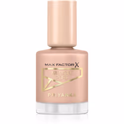 Le vernis à ongles Max Factor x Priyanka Miracle Pure vous garantit des ongles beaux et parfaitement entretenus en quelques i ...