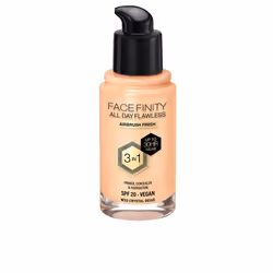 Facefinity All Day Flawless fond de teint 3 en 1 #W33-cristal beige