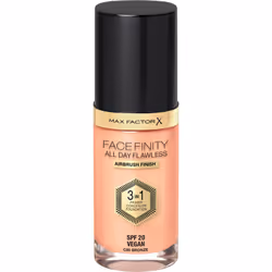 Max Factor Facefinity All Day Flawless 3 in 1, Flacon pompe, Sérum, Tous types de peau, Bronze, Bronze, Naturel