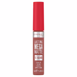 Rimmel Lasting Mega Matte, Rose, Rose & Shine, 1 couleurs, Coloration, Hydratant, Adoucissant, Femmes, Mat