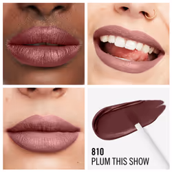 Rimmel Lasting Mega Matte 7,4 ml 810 Plum This Show Mat - Vue supplémentaire 4