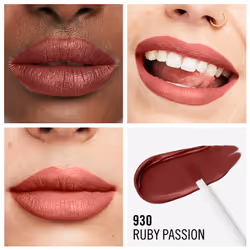 Rimmel Lasting Mega Matte 7,4 ml 930 Ruby Passion Mat - Vue supplémentaire 4