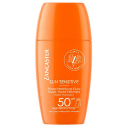 Lancaster Sun Sensitive Luminous Tan Fluide Teinté Matifiant SPF50 30 ml