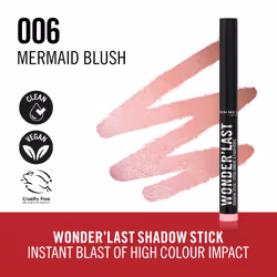 Rimmel Wonder'Last ombre à paupière 1,64 g 006 Mermaid Blush Brillant - Vue supplémentaire 5